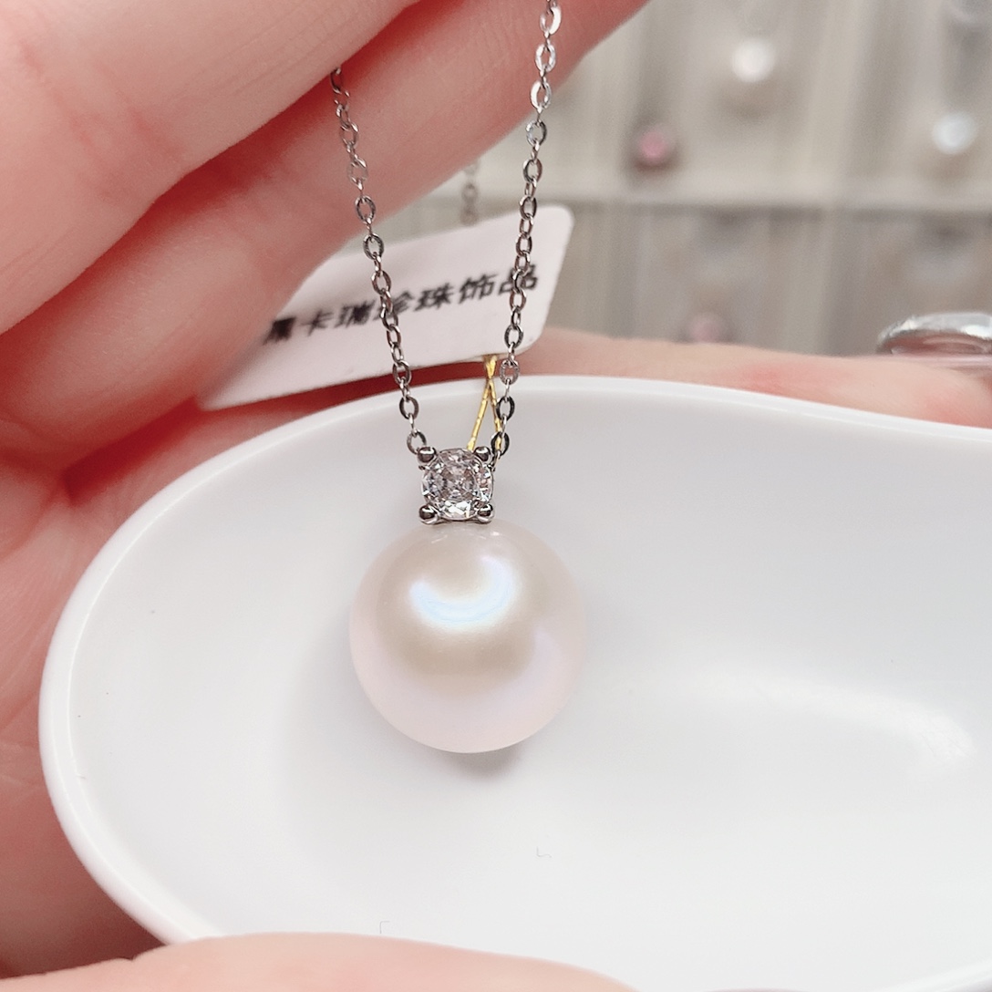 吊坠(赠链)淡水珍珠合金