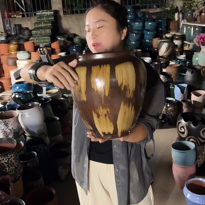 口21高31瑕疵一个盆子