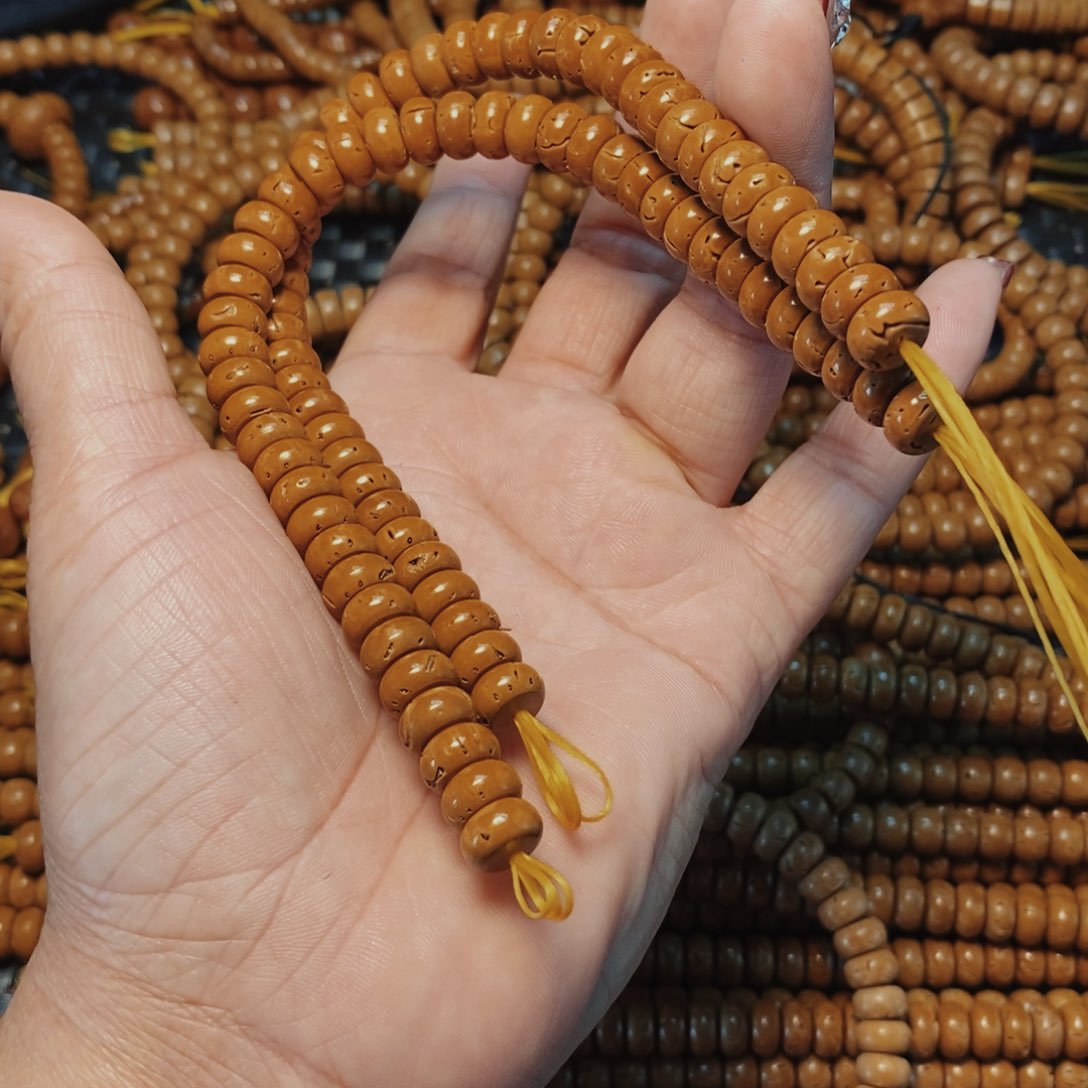 桃核手串S***n九五尺寸单圈