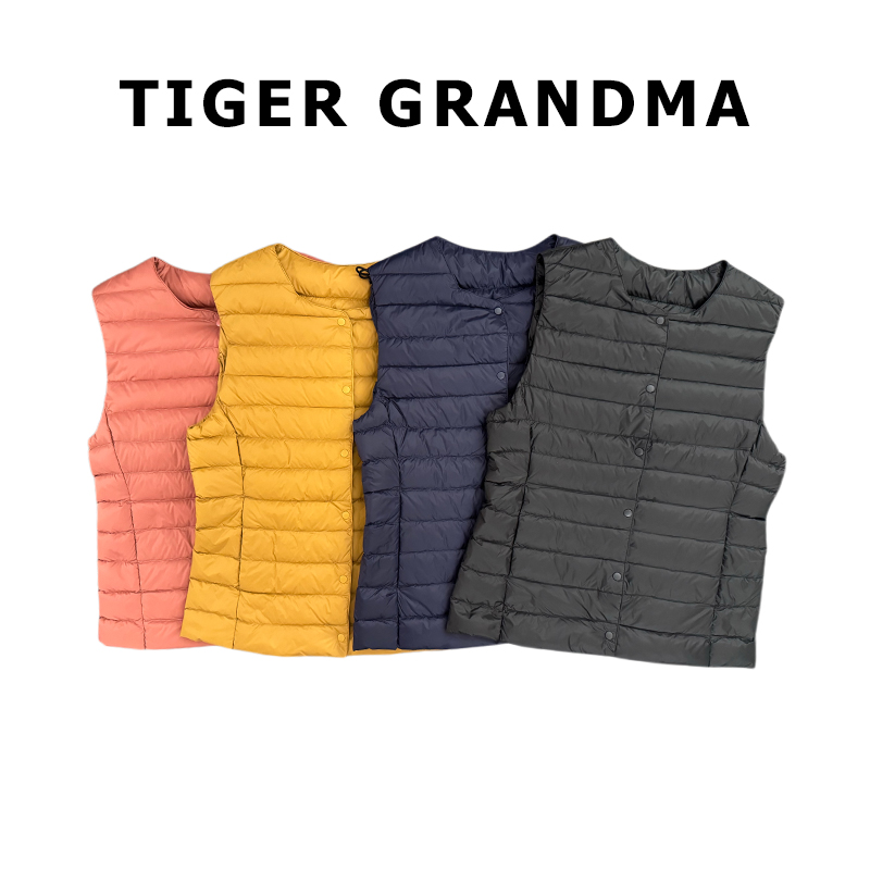 2511【外套拍档】保暖又好搭配的-叠穿羽绒马夹-90新国标白鸭绒