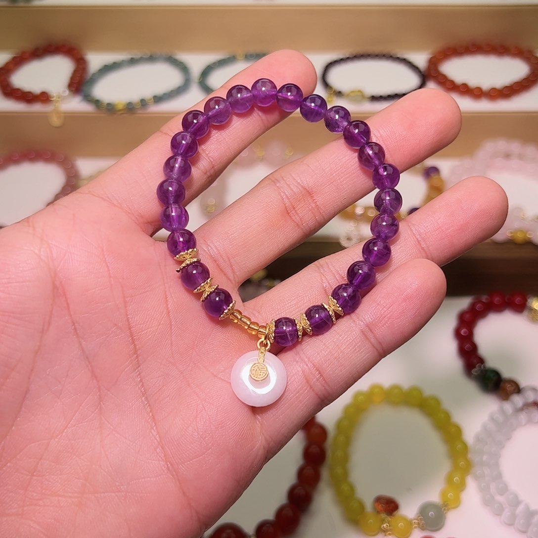 水晶手串未镶嵌手串