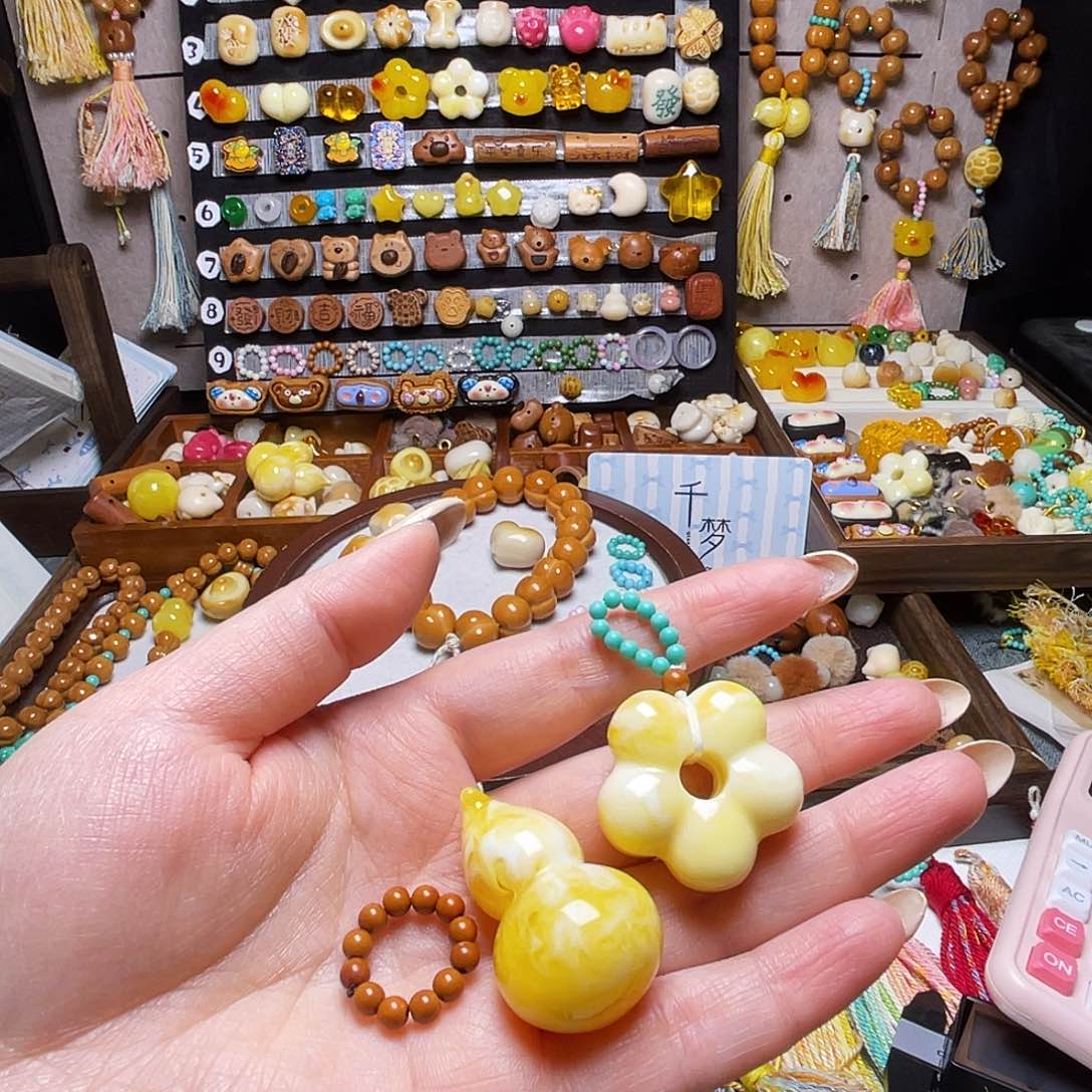 手串猴头核桃差****女葫芦 提溜花扣提溜