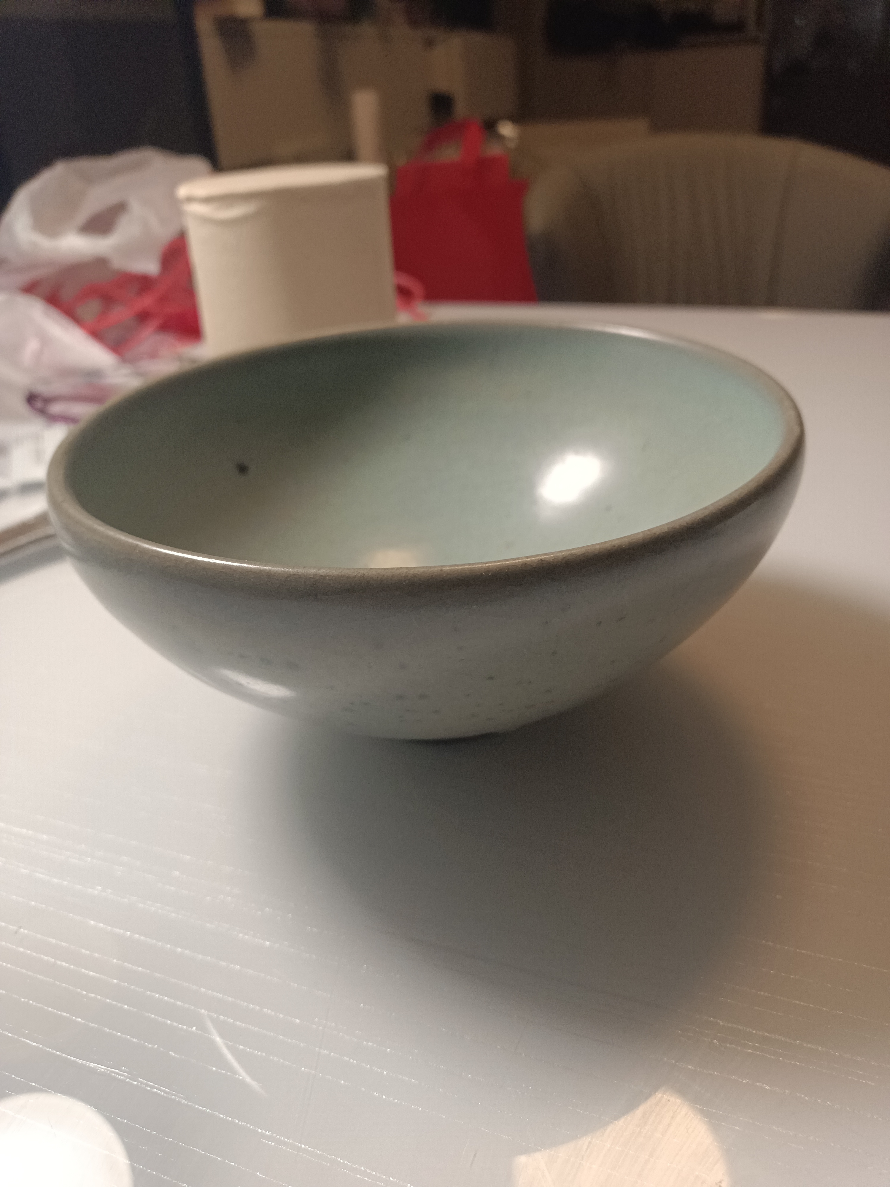 钧瓷碗，实用器，老窑瓷，