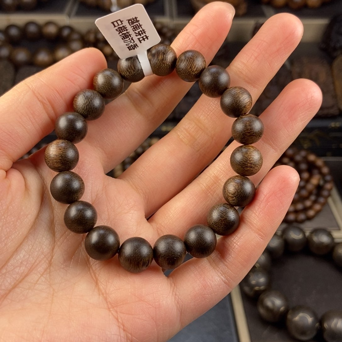 沉香手串不*～越南芽庄白棋楠