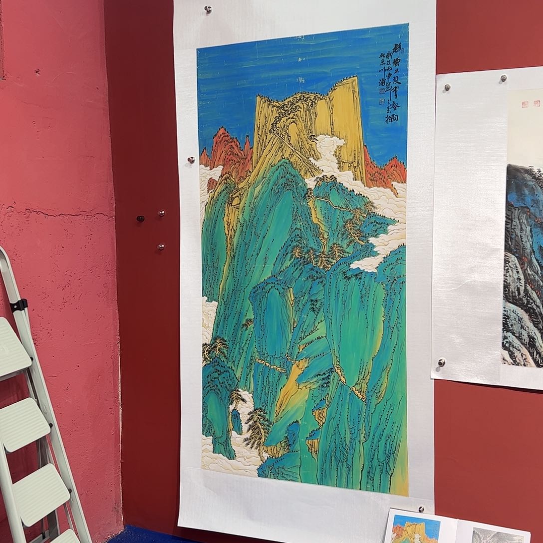 国画李川浦画家作品