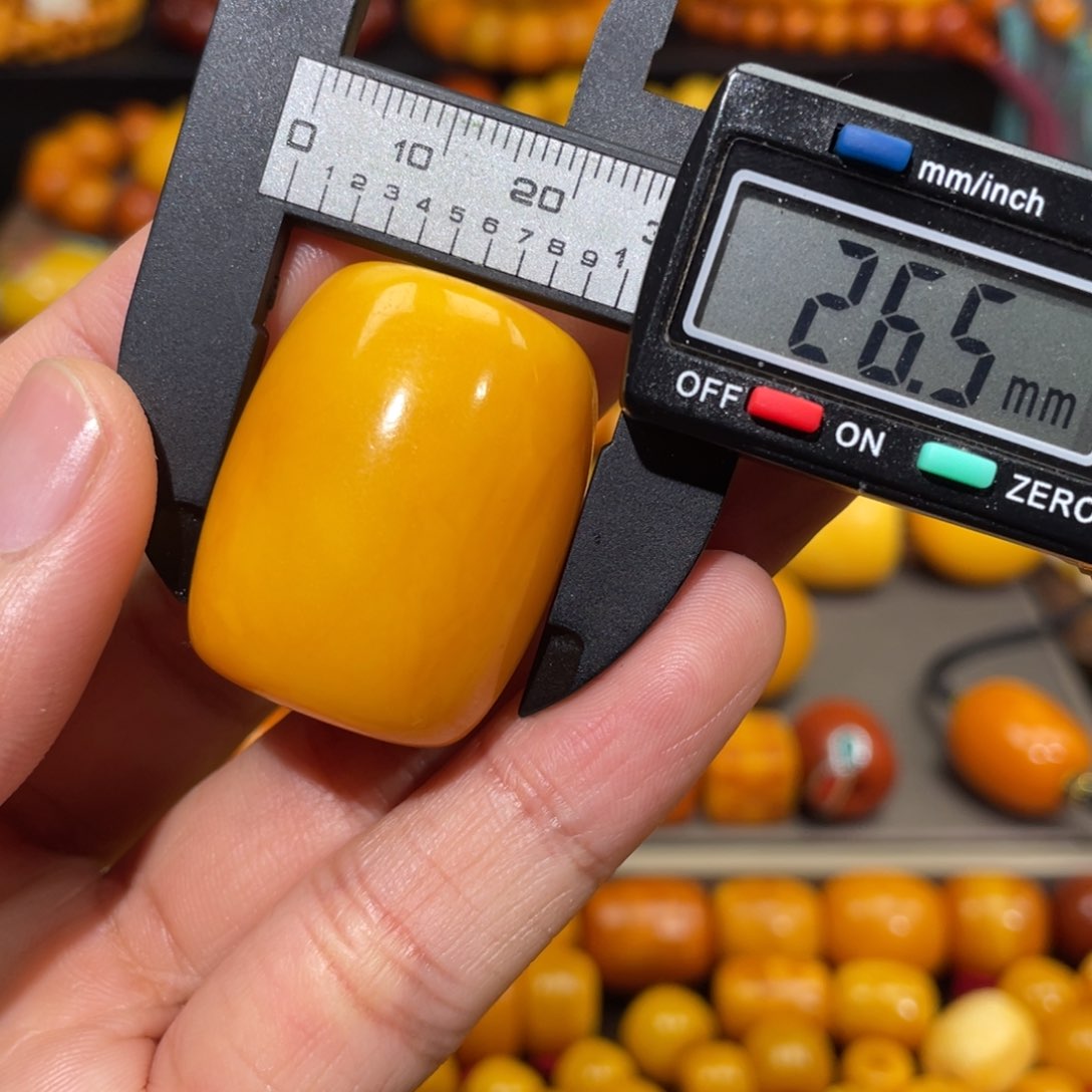 【闪购商品】未镶嵌蜜蜡裸石桶珠