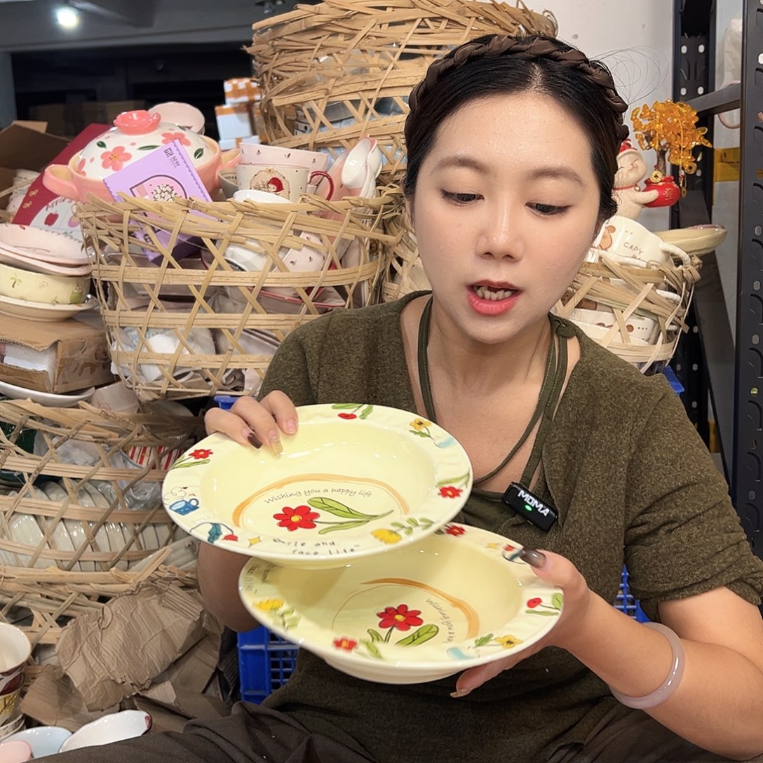 潮州陶瓷微瑕源头厂家8寸