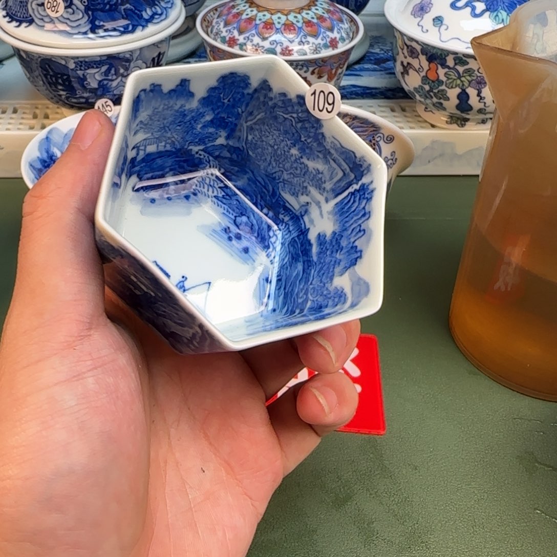 彦祖纯手工手绘茶具109变形