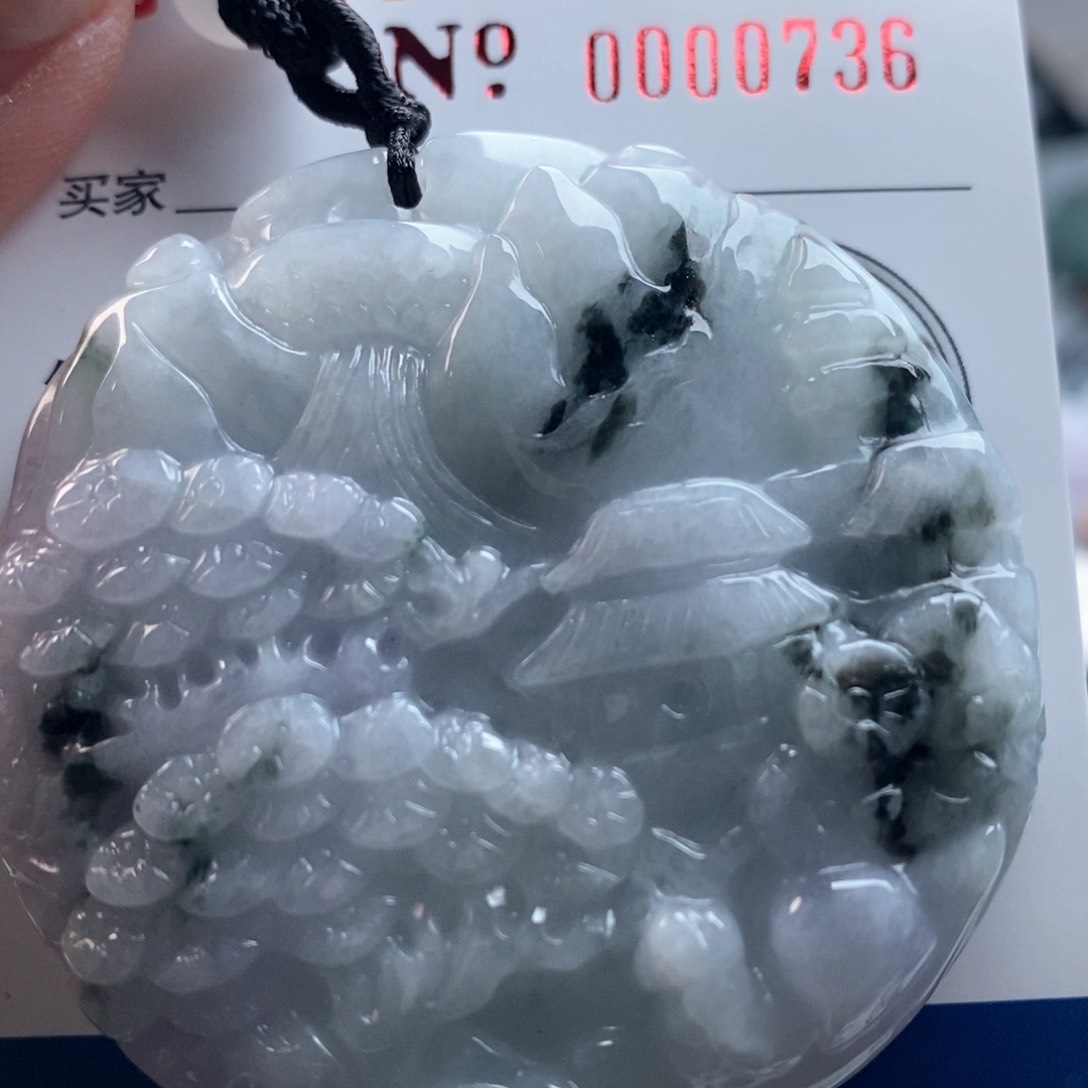 翡翠吊坠(不含链)未镶嵌