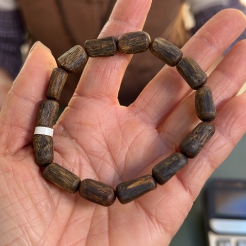 沉香手串红土乌身沉水7克卡0.8多样性发1串