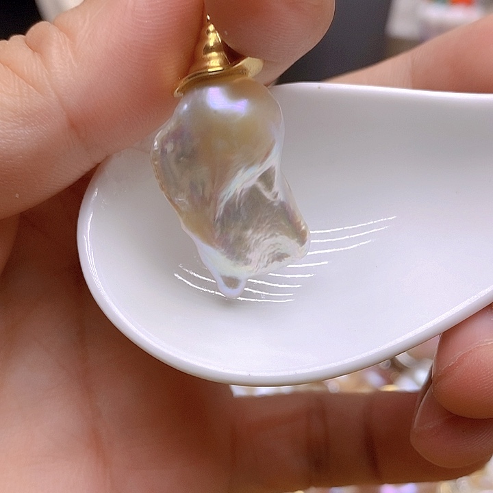 淡水珍珠未镶嵌颈饰15