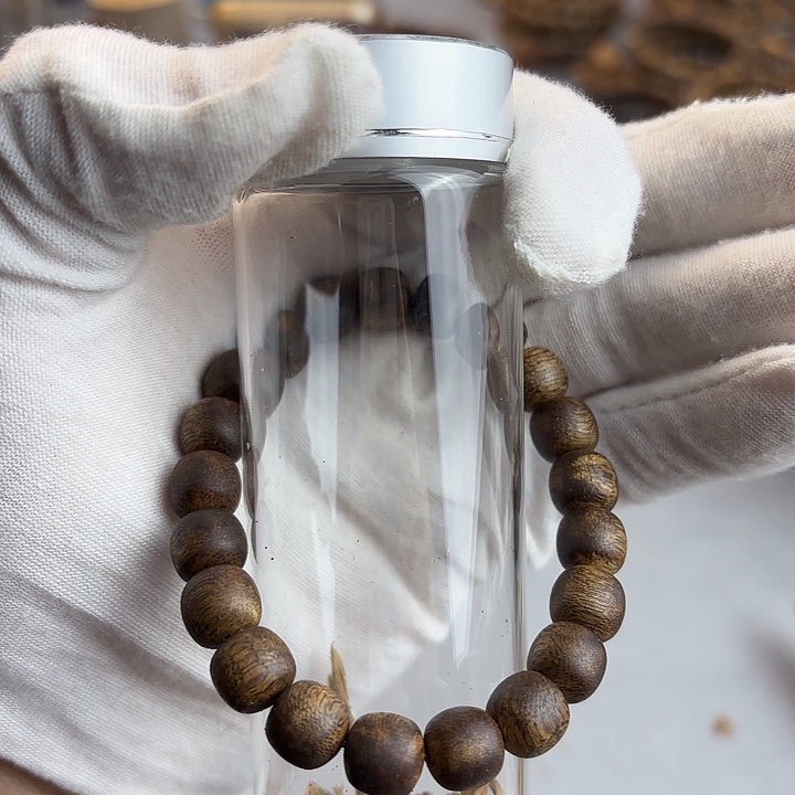 沉香沉香碎屑奇楠沉香苹果珠单圈多样性发一