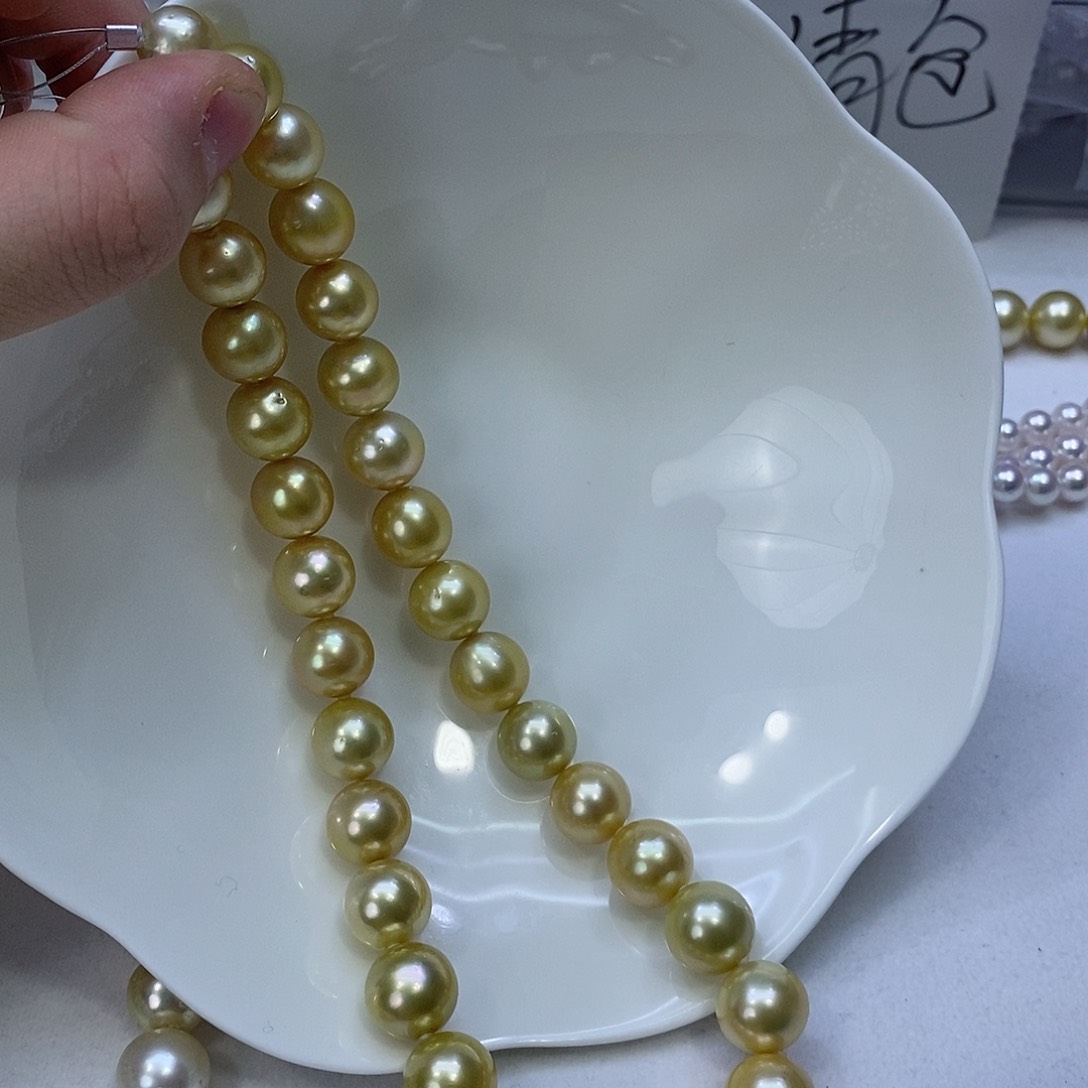 海水珍珠颈饰银S925镶嵌