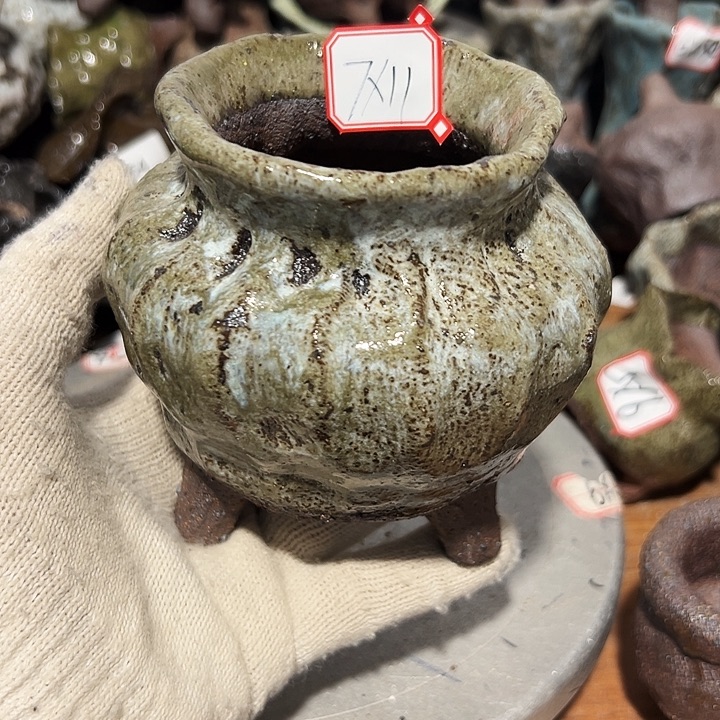粗陶花盆制作就这样的