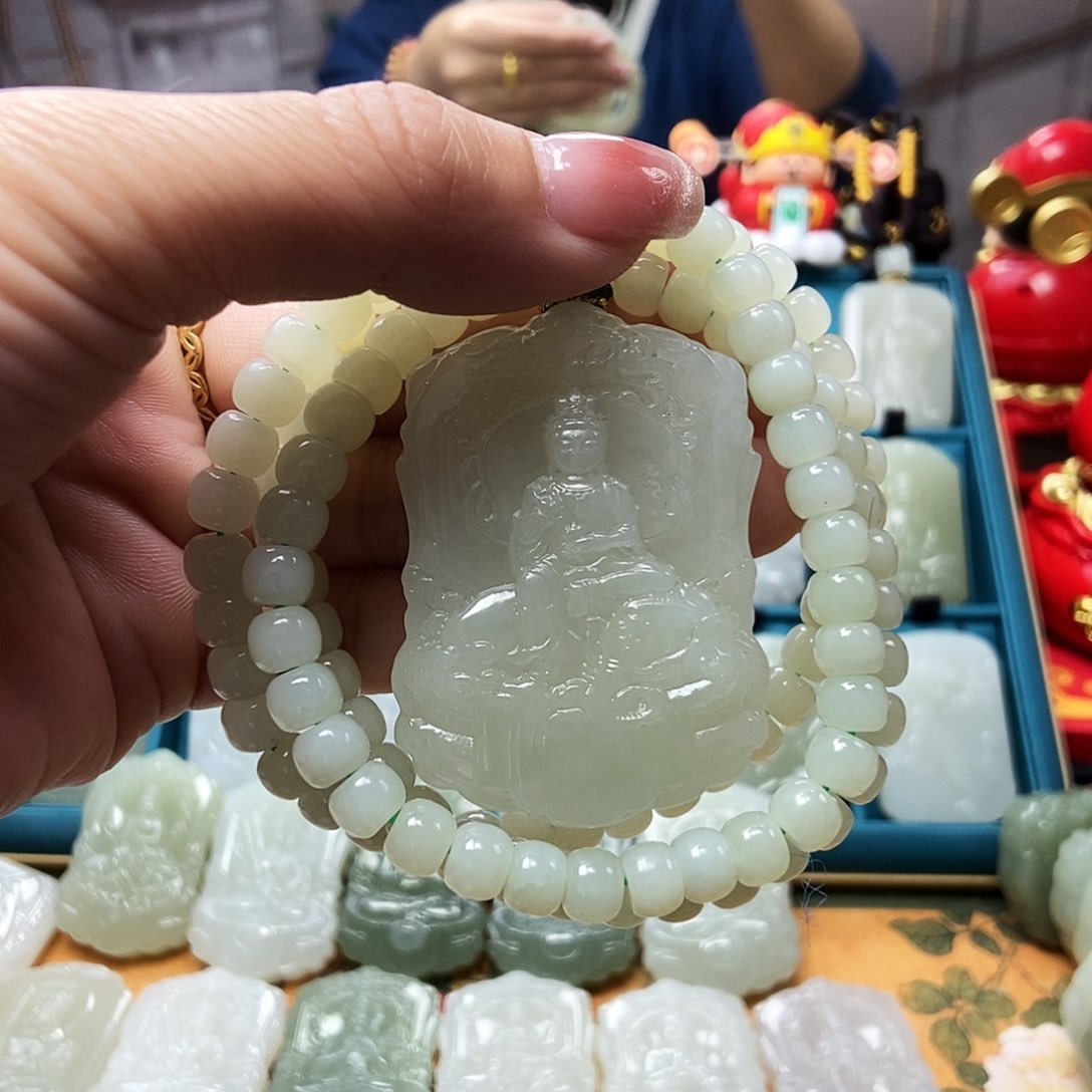 和田玉颈饰未镶嵌福