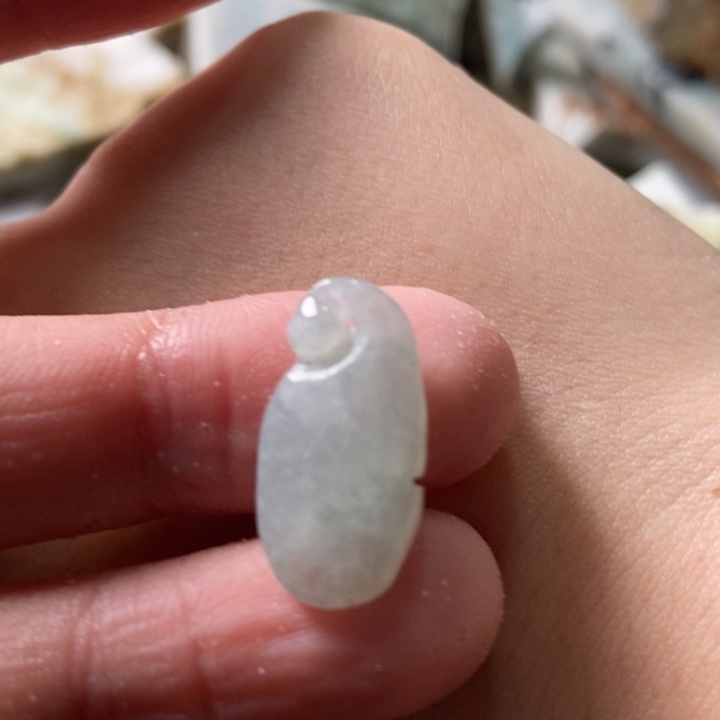 翡翠颈饰未镶嵌天然翡翠