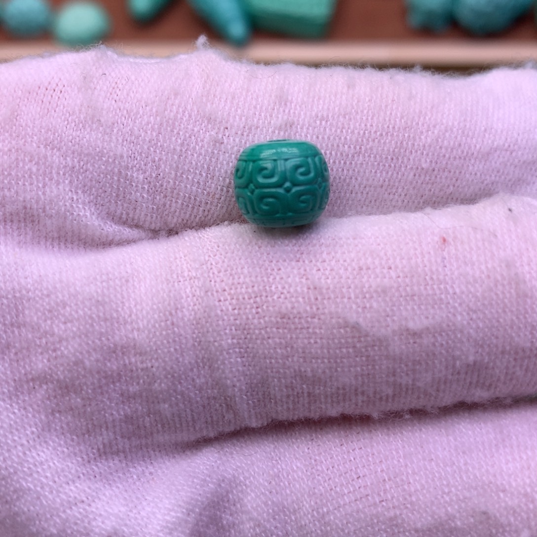 原生态散珠配珠回纹珠卡9