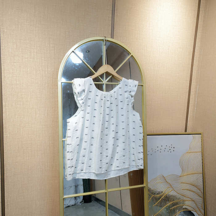 BG563孕妇白色上衣90-115