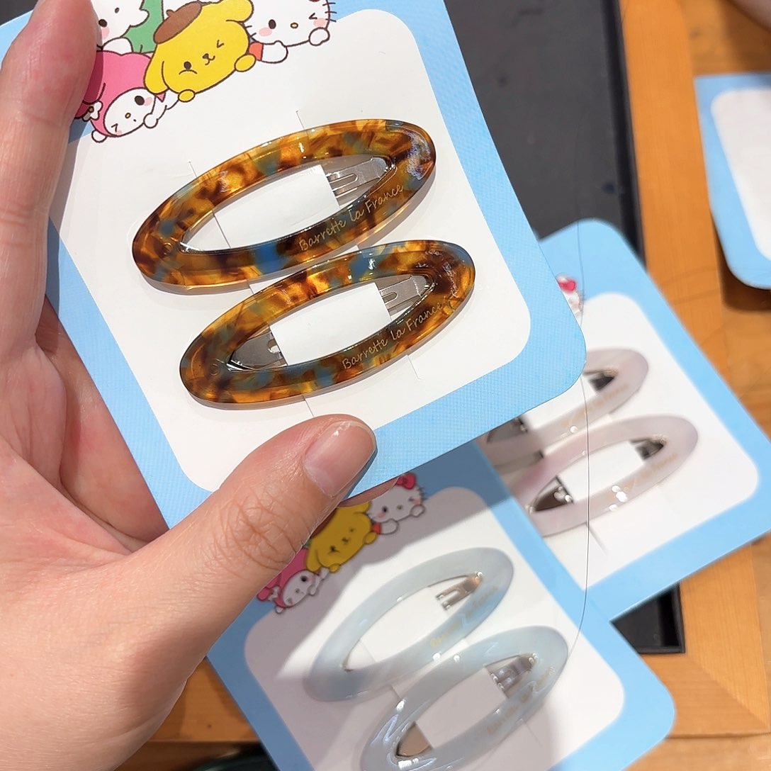 皮质铁合金一对拜拜夹