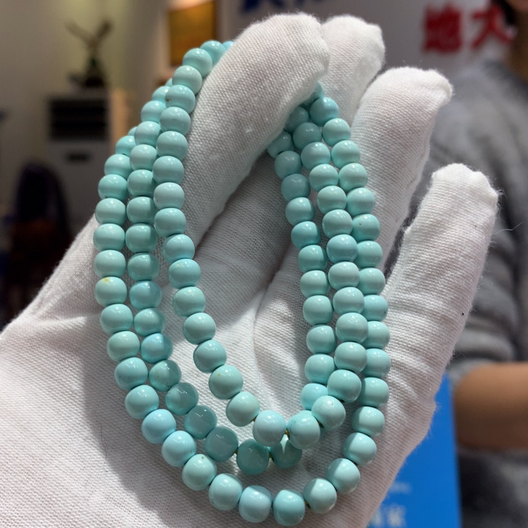 绿松石长链未镶嵌
