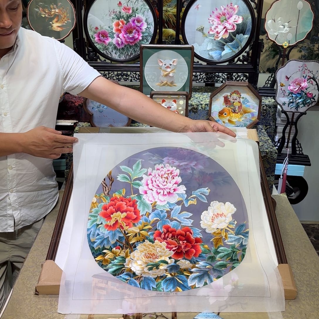 刺绣刺绣工艺精湛独特设计理念