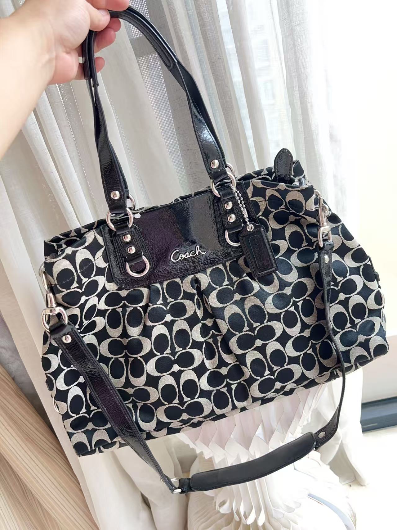 女士古着真皮包包