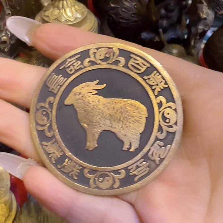 黄铜摆件，文房工艺品摆件