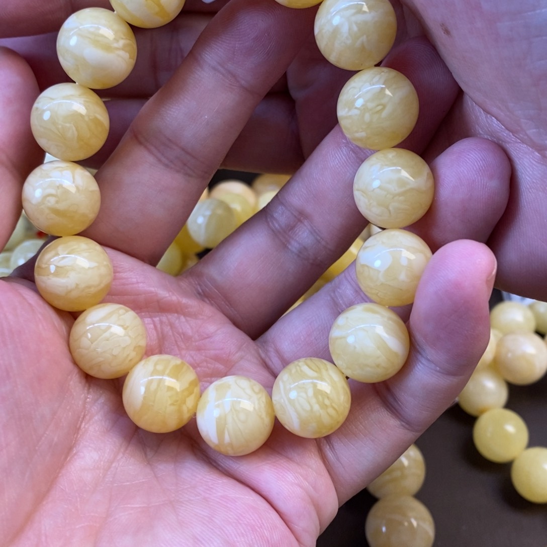 手链蜜蜡未镶嵌大*