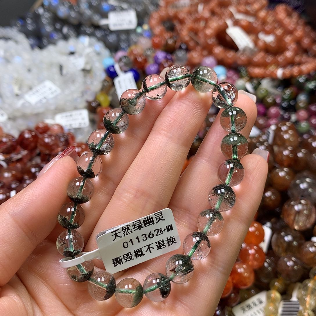 水晶手链未镶嵌，