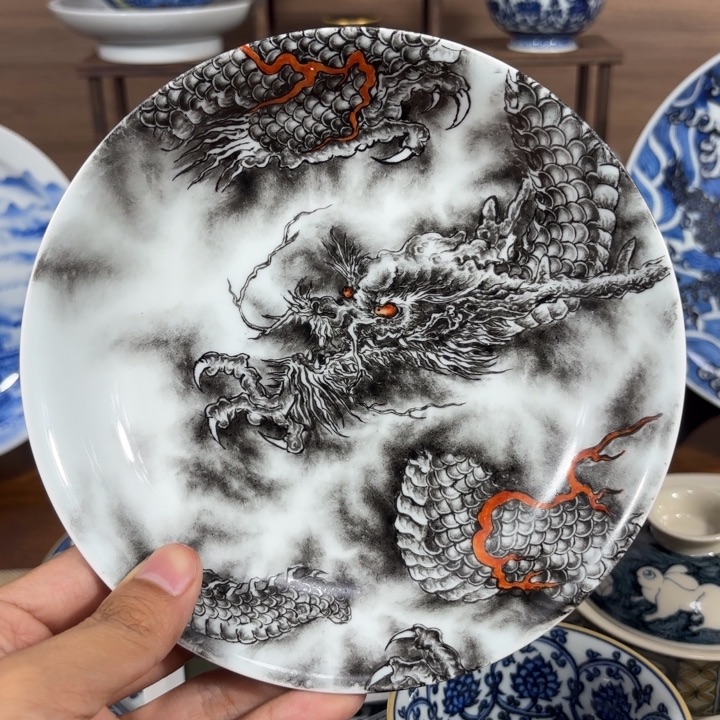 阿***叶景德镇手工手绘陶瓷