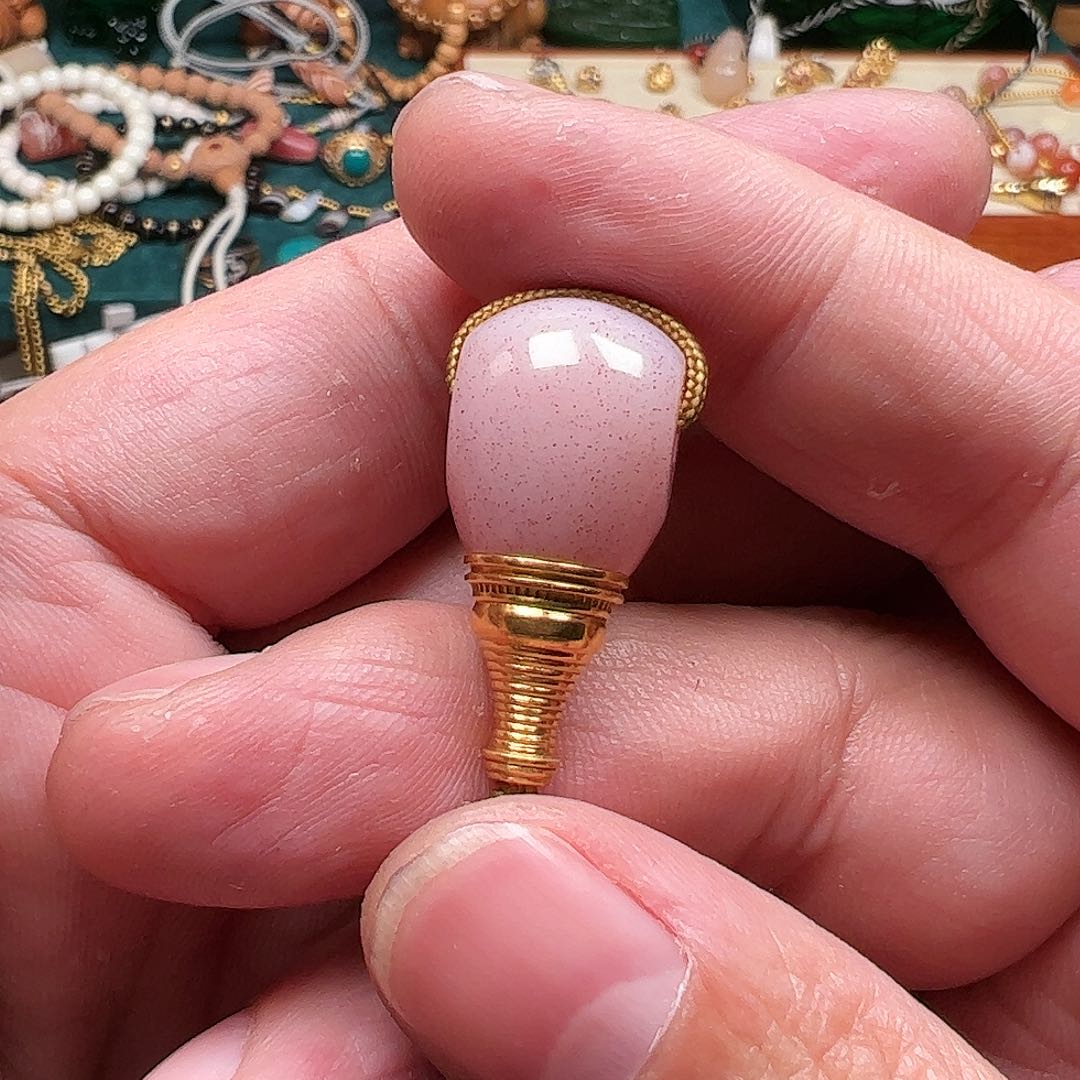 紫金鼠手串无**道手串搭配