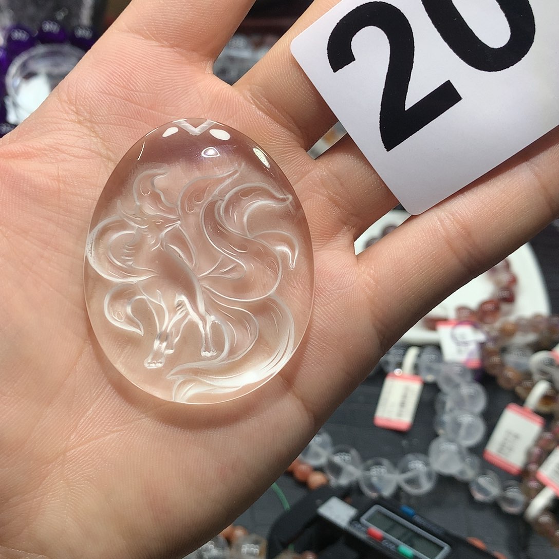 水晶吊坠(不含链)未镶嵌