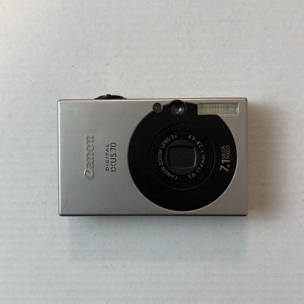 9新 Canon/佳能 佳能ixus70 方块机身小巧可爱 配件齐全