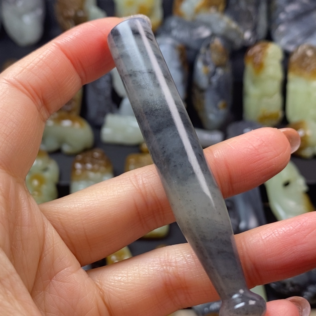 相***物和田玉未镶嵌挂件