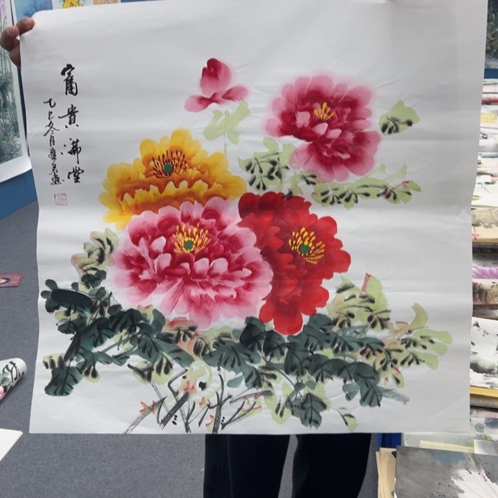 国画国画纯手绘作品