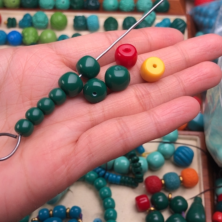 琉璃颈饰浪***哥精工套装