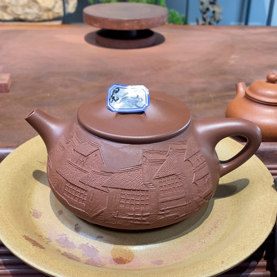 紫砂茶壶笑*少宜兴紫砂