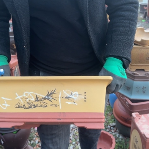 红陶紫砂花盆盆景盆栽