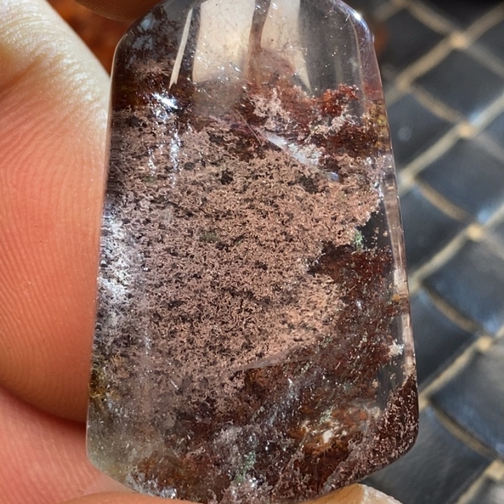 水晶颈饰未镶嵌水晶挂坠