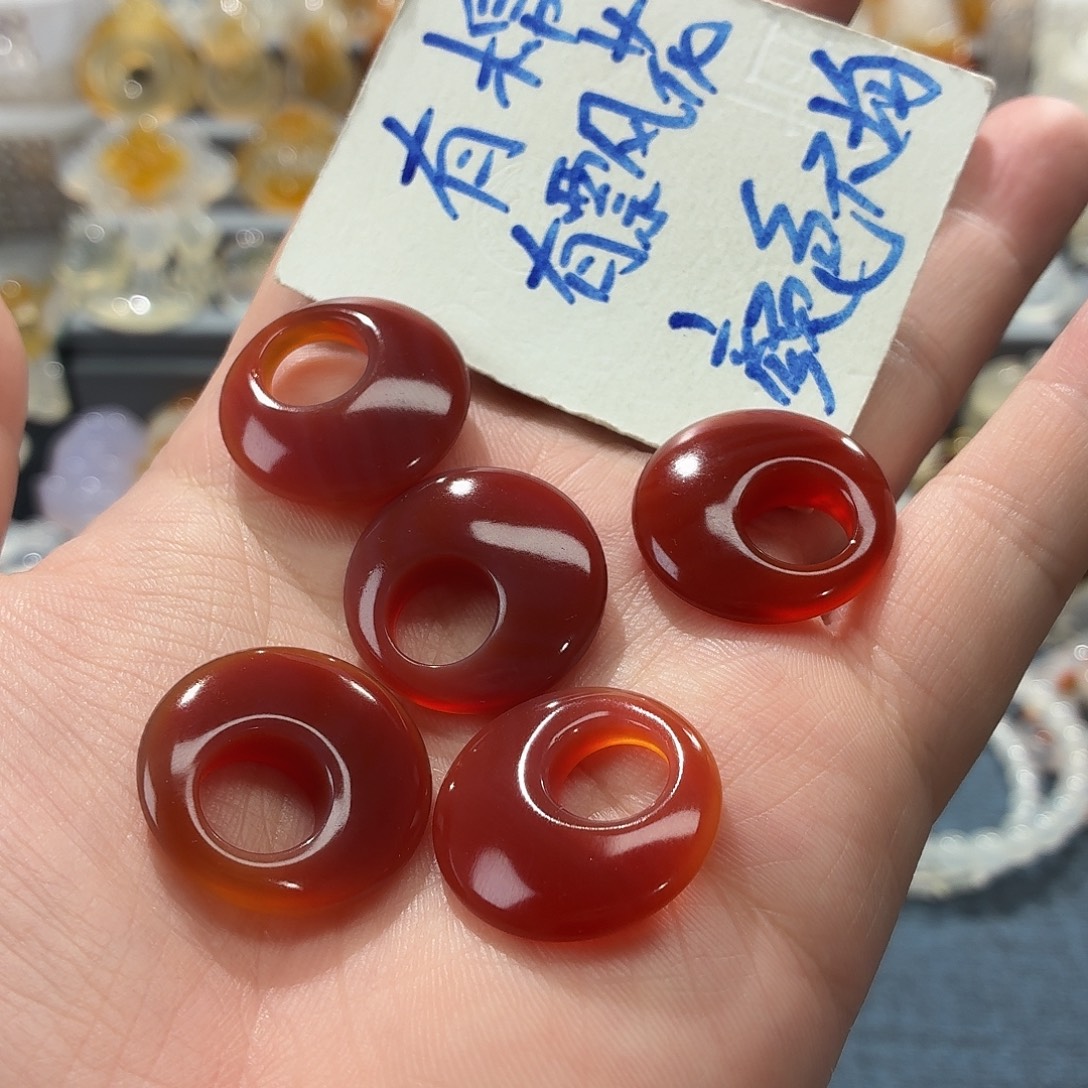 玛瑙/玉髓未镶嵌吊坠(不含链)