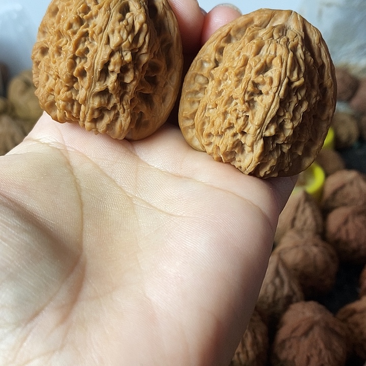 吊坠桃核初**变老树南疆石狮子头