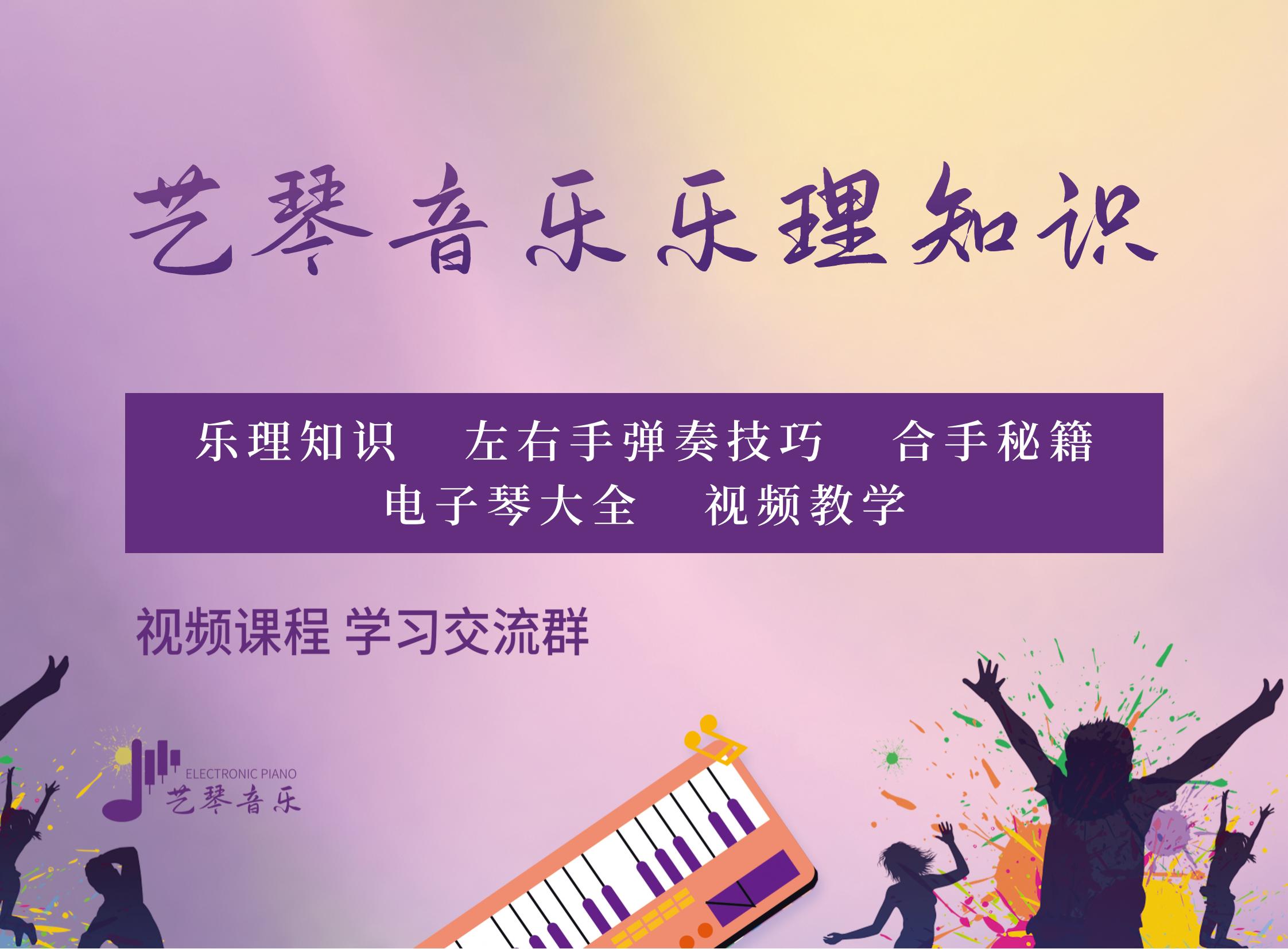 中老年零基础电子琴电钢琴初学者快速双手合奏视频课程