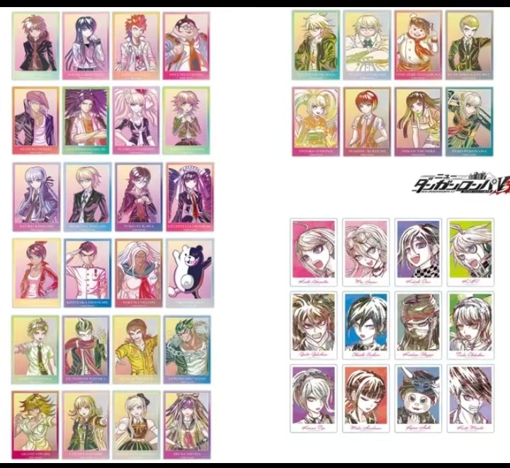 【代拆】正版弹丸论破水彩亚克力透卡