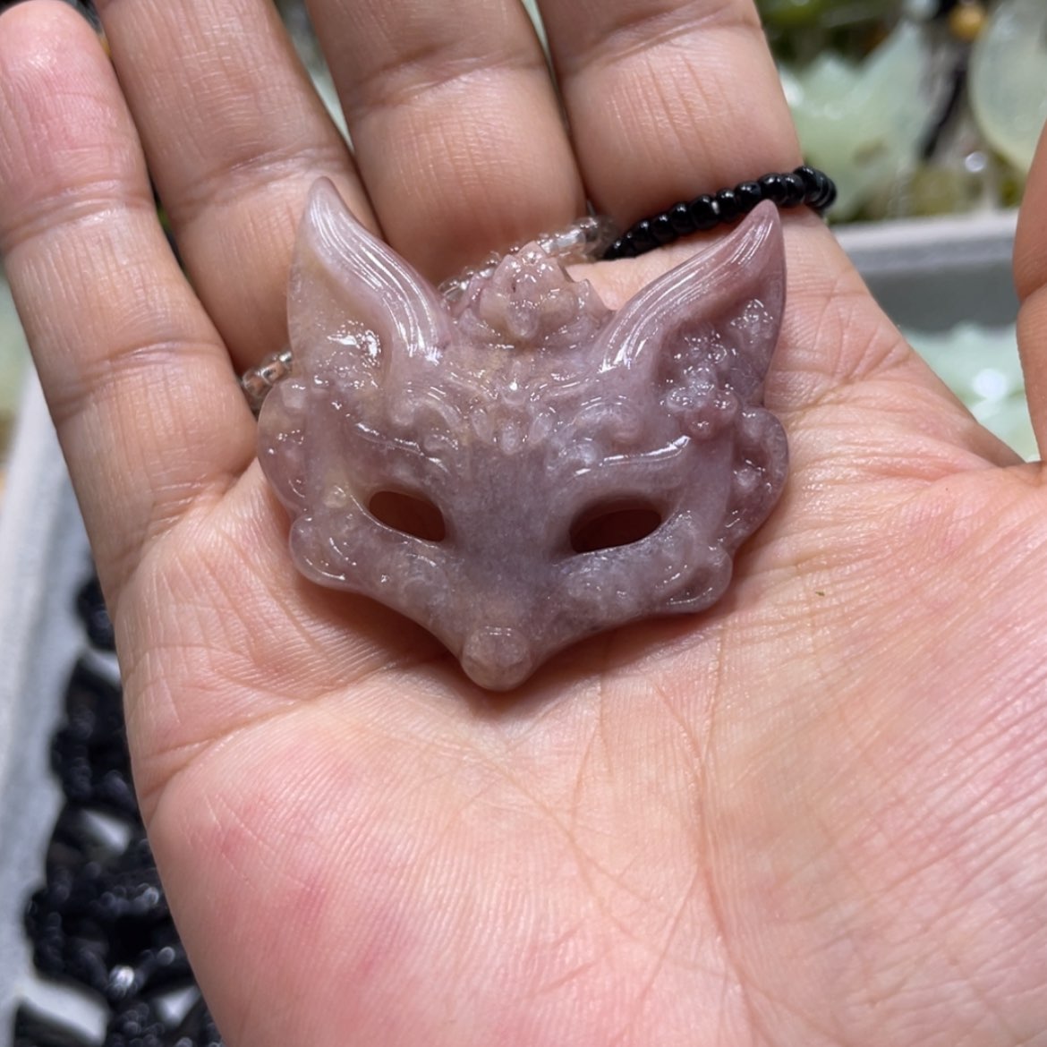 【闪购商品】岫玉颈饰未镶嵌芋*57手牌