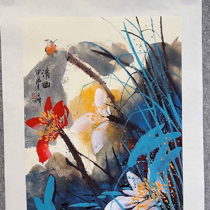 国画李文峰的作品