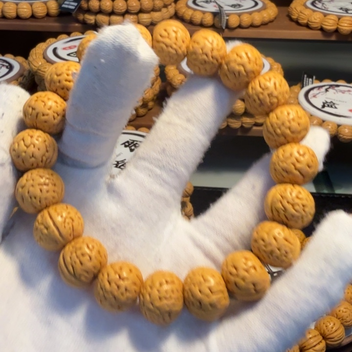 四***)手串/手链核桃铁核肌肉