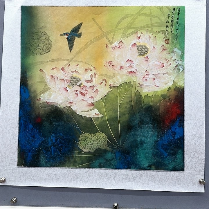 国画书法作品多次参加