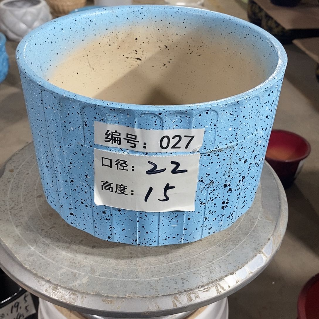 【闪购商品】陶瓷微瑕花盆-027-1个兰