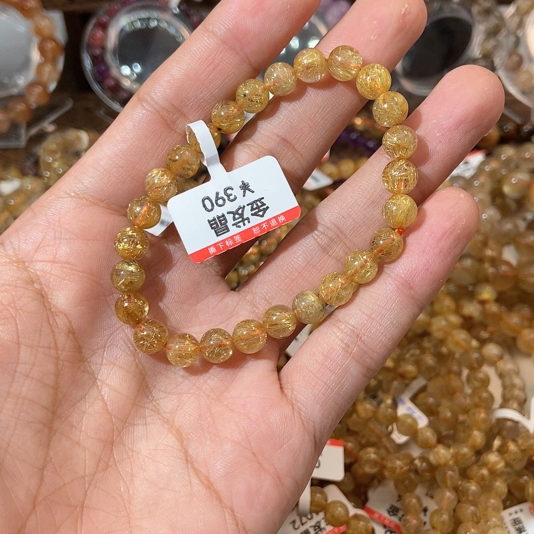 水晶手链未镶嵌美