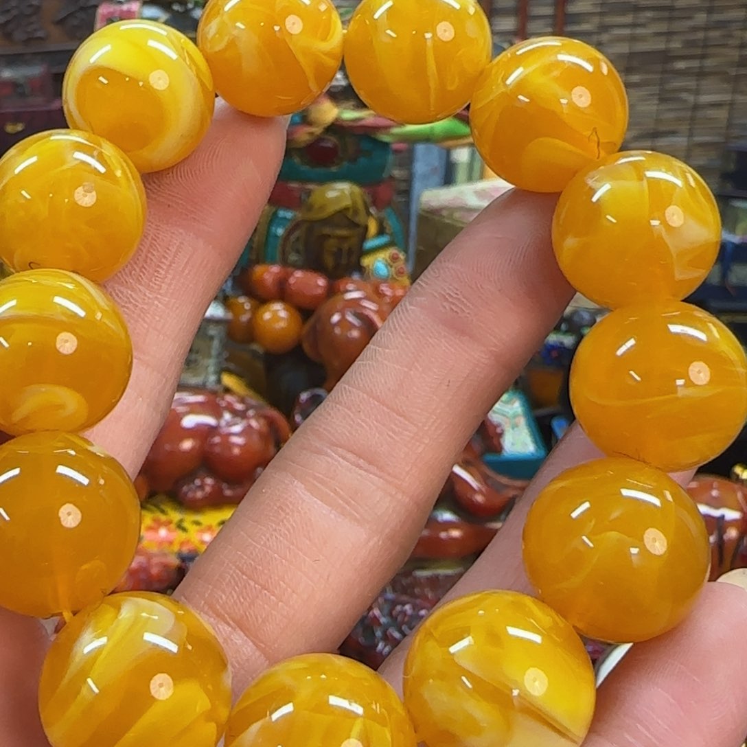 蜜蜡裸石未镶嵌卓玛推荐